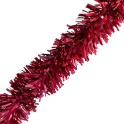 TCDesignerProducts Black Vinyl Indoor & Outdoor Holiday Tinsel Twist Shiny Garland Decoration - 4" X 25' Roll -Department 56 Shop 51euXspY5yL. AC