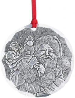 Wendell August 2019 Annual Ornament, A Visit From St. Nicholas – 2.125” Aluminum, Handmade In USA, Makes A Great -Department 56 Shop 51fBbdwhL. AC