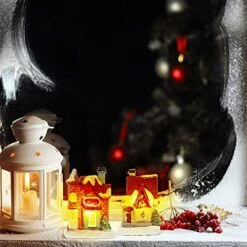 ABOOFAN 6Pcs Christmas Village Sets LED Lighted Christmas Village Houses Pre- Lit Tiny Resin Collectible Building DIY Christmas Doll Figurine Holiday Christmas Tree Ornaments 11 ABOOFAN 6Pcs Christmas Village Sets LED Lighted Christmas Village Houses Pre- Lit Tiny Resin Collectible Building DIY Christmas Doll Figurine Holiday Christmas Tree Ornaments -Department 56 Shop 51fS2z52ZdL