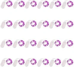 24 Pack Fairy Lights Battery Operated 6.6ft 20 Led Mini String Lights Silver Wire Starry Lights For DIY Wedding Party Festival Halloween Christmas (Cool White) 26 24 Pack Fairy Lights Battery Operated 6.6ft 20 Led Mini String Lights Silver Wire Starry Lights For DIY Wedding Party Festival Halloween Christmas (Cool White) -Department 56 Shop 51fWC7iIFqL. AC