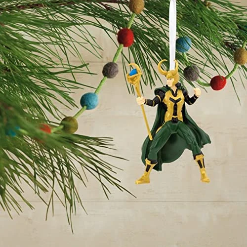 Hallmark Christmas Ornaments Marvel Thor Loki Ornament (Loki) 3 Hallmark Christmas Ornaments Marvel Thor Loki Ornament (Loki) - Image 3