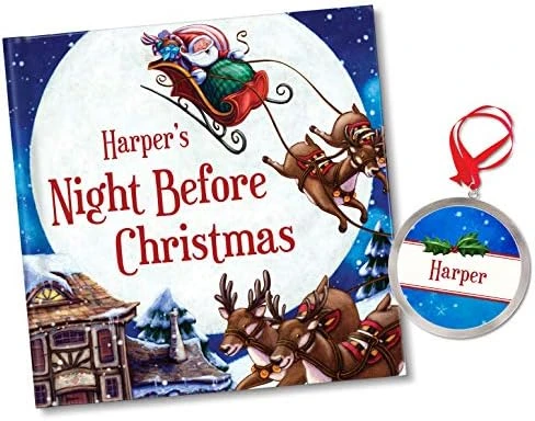 My Night Before Christmas - Personalized Children's Story - I See Me! (Hardcover + Ornament) 5 My Night Before Christmas - Personalized Children's Story - I See Me! (Hardcover + Ornament) - Image 5