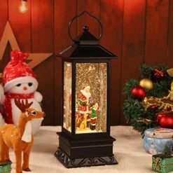 Christmas Decorations Christmas Musical Snow Globe Lantern, Christmas Table Lantern Caroler Lighted Water Lantern USB & Battery Operated, Christmas Home Decor And Xmas Gift 7 Christmas Decorations Christmas Musical Snow Globe Lantern, Christmas Table Lantern Caroler Lighted Water Lantern USB & Battery Operated, Christmas Home Decor And Xmas Gift -Department 56 Shop 51g82yVI2qL