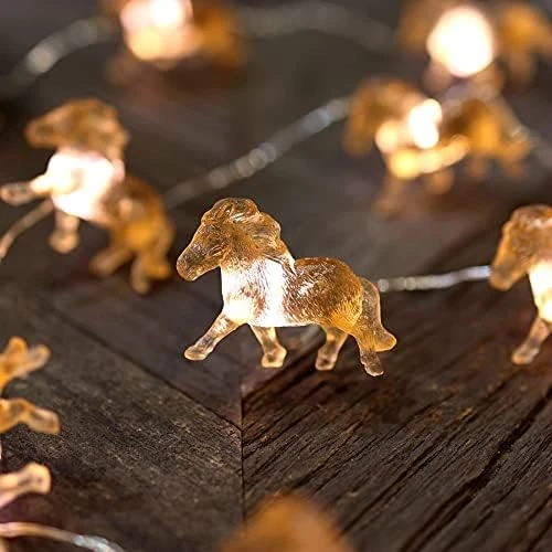 Fairy Pony String Lights Unique Decorative Lights Horse Gifts For Girls Cute Lights 20LEDs 8ft Battery Operated For Birthday Horse Lover Xmas Thanksgiving Decor 7 Fairy Pony String Lights Unique Decorative Lights Horse Gifts For Girls Cute Lights 20LEDs 8ft Battery Operated For Birthday Horse Lover Xmas Thanksgiving Decor - Image 7
