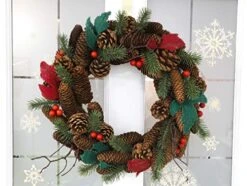 Premier® Premier 45cm Natural Autumn Wreath With Cones - Home Decoration - Wreaths & Garlands 9 Premier® Premier 45cm Natural Autumn Wreath With Cones - Home Decoration - Wreaths & Garlands -Department 56 Shop 51gMZg6ng8L