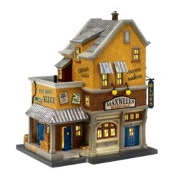 Department 56 Christmas In The City Village Maxwell's Blues Hall Lit Building