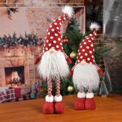 Christmas Lights Gnome Decorations For Valentine With Music Funciton, 2022 Ornaments Handmade Xmas Standing Figurine With Grey Snow Hat, 24 Inch Red Swedish Tomte Santa Holiday Elf Indoor Decor Gifts -Department 56 Shop 51ha8j4nDuL. AC
