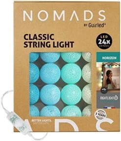 GuirLED Nomads - ﻿String Light Garland LED USB - Fairy Light - Baby Nightlight 2h - AC Adapter Included - 3 Intensities 24 Cotton Balls - 7.87ft 2.4m - Tagada -Department 56 Shop 51htuFe0zZL. AC