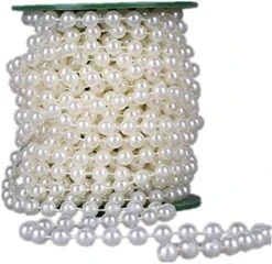 Ltvystore 82Feet/25Meter Length Roll Beige Pearl String Party Garland Wedding Centerpieces Bridal Bouquet Crafts Christmas Tree Decoration 22 Ltvystore 82Feet/25Meter Length Roll Beige Pearl String Party Garland Wedding Centerpieces Bridal Bouquet Crafts Christmas Tree Decoration -Department 56 Shop 51huo9P1XlL. AC