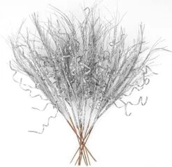 KI Store Glitter Curly Christmas Spray Set Of 12 Black Wispy Willow Christmas Picks For Halloween Christmas Tree Wreath Garland Bouquet Tree Topper Decoration -Department 56 Shop 51hy37IAMtL. AC