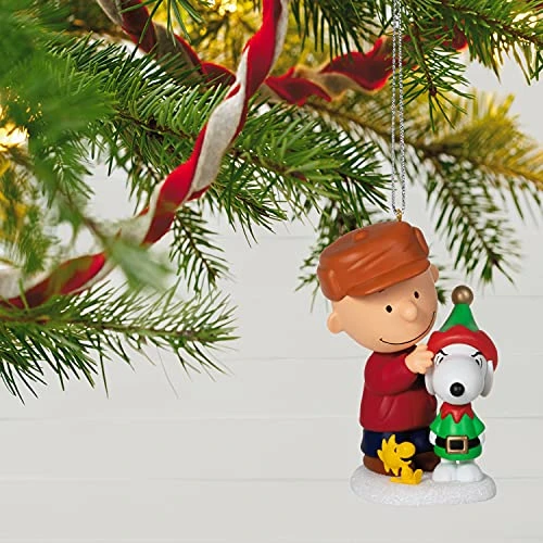Hallmark Keepsake Christmas Ornament 2021, The Peanuts Gang Dressed Up Dog Snoopy 4 Hallmark Keepsake Christmas Ornament 2021, The Peanuts Gang Dressed Up Dog Snoopy - Image 4