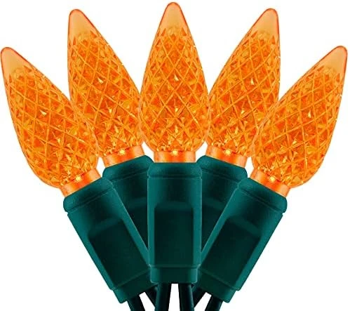 YULETIME Multicolor One-Piece C6 LED Christmas Lights, Total 71 Feet 140 Count 2 Strands 35.5ft 70ct 6" Spacing Waterproof Strawberry String Light (Multi-Colored) 11 YULETIME Multicolor One-Piece C6 LED Christmas Lights, Total 71 Feet 140 Count 2 Strands 35.5ft 70ct 6" Spacing Waterproof Strawberry String Light (Multi-Colored) - Image 11