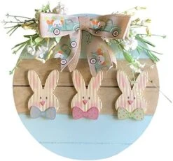 Hide Glue Warmer Hanging Front Ornaments Hangers Easter Door Front Bunny Easter Door Hanging Decoration Corner Makeup Vanity (B, One Size) -Department 56 Shop 51jh7RhiVXL. AC
