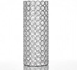 VINCIGANT Christmas Decorative Cylinder Flower Vases For Artificial Bouquet,Floor Standing Candle Holders,Wedding Home Dining Room Table Decorative Centerpieces -Department 56 Shop 51jneC3YZ0L. AC