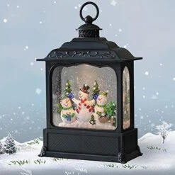 GenSwin Nativity Musical Lighted Water Lantern Christmas Snow Globe With 6 Hour Timer, Battery Operated & USB Powered Singing Swirling Glitter Snow Globe Lantern Christmas Holiday Home Decor Gift(11”) 24 GenSwin Nativity Musical Lighted Water Lantern Christmas Snow Globe With 6 Hour Timer, Battery Operated & USB Powered Singing Swirling Glitter Snow Globe Lantern Christmas Holiday Home Decor Gift(11”) -Department 56 Shop 51jqx65X5BL. AC