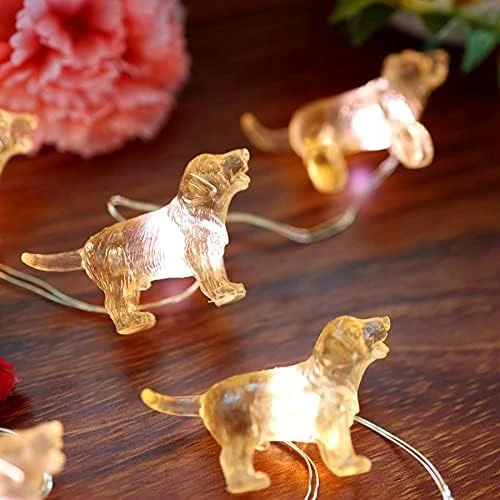 Fairy Labrador String Lights Unique Decorative Lights Dog Gifts For Girls Cute Lights 20LEDs 8ft Battery Operated For Birthday Dog Lover Xmas Thanksgiving Decor 7 Fairy Labrador String Lights Unique Decorative Lights Dog Gifts For Girls Cute Lights 20LEDs 8ft Battery Operated For Birthday Dog Lover Xmas Thanksgiving Decor - Image 7