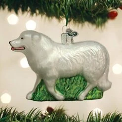Old World Christmas Ornaments Great Pyrenees Glass Blown Ornaments For Christmas Tree -Department 56 Shop 51k8iMy8fgL