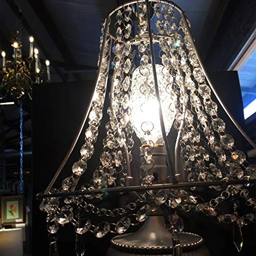 12 Pcs 39FT In Total Crystal Garland, KINJOEK Crystal Clear Glass Bead Garland Chandelier Hanging For Wedding Home DIY Craft Jewelry Party Tree Decoration 5 12 Pcs 39FT In Total Crystal Garland, KINJOEK Crystal Clear Glass Bead Garland Chandelier Hanging For Wedding Home DIY Craft Jewelry Party Tree Decoration - Image 5