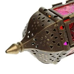 GKanMore 2Pcs Hanging Candle Lantern Retro Moroccan Candle Holder Hollow Metal Glass Candle Holder Lantern With 15.7" Hanging Chain For Home Patio Christmas Decorations (Bronze, Pack Of 2) 8 GKanMore 2Pcs Hanging Candle Lantern Retro Moroccan Candle Holder Hollow Metal Glass Candle Holder Lantern With 15.7" Hanging Chain For Home Patio Christmas Decorations (Bronze, Pack Of 2) -Department 56 Shop 51kyp1gr9oL