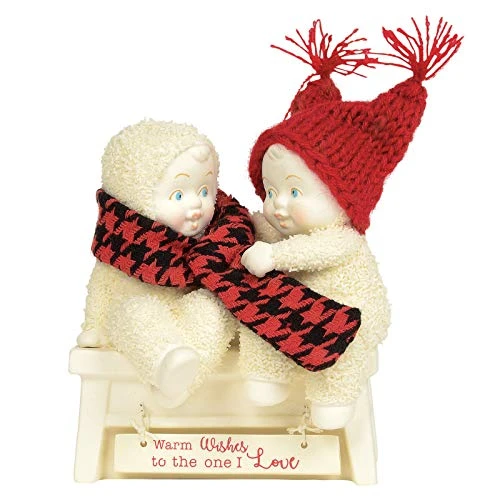 Department 56 Snowbabies Classics Warm Wishes To The One I Love Figurine, 4.5 Inch, Multicolor 1 Department 56 Snowbabies Classics Warm Wishes To The One I Love Figurine, 4.5 Inch, Multicolor