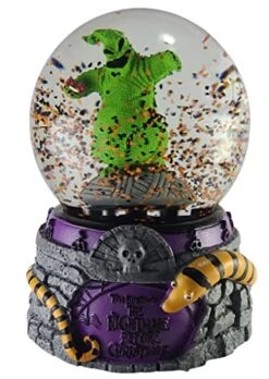 Nightmare Before Christmas Musical Snowmotion Globe