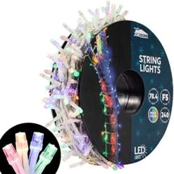 Joiedomi Multicolor Christmas Lights,360 LED 117.8 FT Christmas Tree Lights With Reel,Clear Wire String Lights For Indoor Outdoor Holiday Xmas Decorations 15 Joiedomi Multicolor Christmas Lights,360 LED 117.8 FT Christmas Tree Lights With Reel,Clear Wire String Lights For Indoor Outdoor Holiday Xmas Decorations -Department 56 Shop 51lodl3XGIL. AC