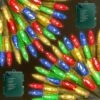 [ 8 Modes & Timer ] 2 Pack Battery Operated Multicolor Christmas String Lights Total 100 LED 33.4 Ft Green Wire Xmas Tree Lights For Indoor Outdoor Yard Garden Wedding Party Decor, Each 50 LED 16.7 Ft -Department 56 Shop 51mjBJZzVmL