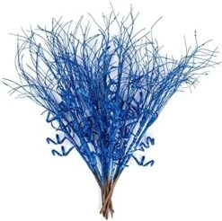 KI Store Glitter Curly Christmas Spray Set Of 12 Black Wispy Willow Christmas Picks For Halloween Christmas Tree Wreath Garland Bouquet Tree Topper Decoration -Department 56 Shop 51moDFfONDL. AC