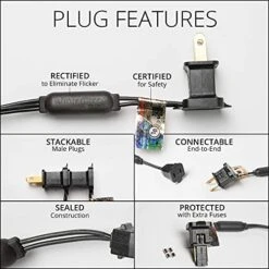 Halloween Net Lights, 100 Purple And Orange Mini LED Lights On Black Wire, 4' X 6' Fun House Halloween Lights Party Lights (100 Net Lights) 8 Halloween Net Lights, 100 Purple And Orange Mini LED Lights On Black Wire, 4' X 6' Fun House Halloween Lights Party Lights (100 Net Lights) -Department 56 Shop 51nr2vxd4BS