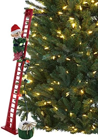 Mr. Christmas Super Climber Musical Animated Indoor, Plastic, Christmas Decoration, 42 Inches, White Santa 14 Mr. Christmas Super Climber Musical Animated Indoor, Plastic, Christmas Decoration, 42 Inches, White Santa - Image 14