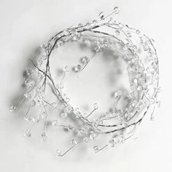 40" Clear Diamond Beaded Garlands Wire String Acrylic Crystal Garland Wedding Party Decoration Wreath DIY Wedding Centerpiece Decor Crystal Diamond Branch (Pack Of 2) 10 40" Clear Diamond Beaded Garlands Wire String Acrylic Crystal Garland Wedding Party Decoration Wreath DIY Wedding Centerpiece Decor Crystal Diamond Branch (Pack Of 2) -Department 56 Shop 51oeafMEVWL. AC