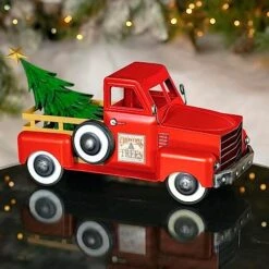 Zaer Ltd. Metal Holiday Truck With A Removable Christmas Tree (Red) -Department 56 Shop 51pQZn56iVL. AC