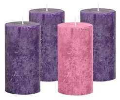 Purple Ribbon Advent Wreath Ring Candle Holder For Pillar Advent Candles - Large Size - Christmas Advent Wreaths Candleholder Stand - Advent Candle Decor - Advent Gifts 7 Purple Ribbon Advent Wreath Ring Candle Holder For Pillar Advent Candles - Large Size - Christmas Advent Wreaths Candleholder Stand - Advent Candle Decor - Advent Gifts -Department 56 Shop 51pWK67nsKL 1