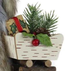 Windy Hill Collection 16" Inch Standing Fleece And Cable Knit Woodland Ethnic African American Santa Claus Christmas Figurine Figure Decoration 167200A -Department 56 Shop 51py5Cp8aEL