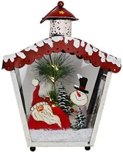 Decorative Christmas Lantern Hanging LED Lantern Decor, Rustic Metal Holiday Lantern Table Top Lantern Battery Operated Indoor Outdoor Hanging Lantern Table Centerpiece (10X4.6X4.6in, Red) 17 Decorative Christmas Lantern Hanging LED Lantern Decor, Rustic Metal Holiday Lantern Table Top Lantern Battery Operated Indoor Outdoor Hanging Lantern Table Centerpiece (10X4.6X4.6in, Red) -Department 56 Shop 51q0pO7EIaL. AC