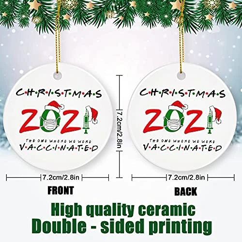 2021 Ornament, Touber 2021 Christmas Decorations 2021 Christmas Ornaments Quarantine 2021 Christmas Ornaments Gifts For Christmas Commemorative Ornament - Funny Home Decor 2 2021 Ornament, Touber 2021 Christmas Decorations 2021 Christmas Ornaments Quarantine 2021 Christmas Ornaments Gifts For Christmas Commemorative Ornament - Funny Home Decor - Image 2