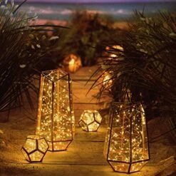 WERTIOO 24 Pack Fairy Lights Battery Operated, 6.5ft 20 LED String Lights Flexible Silver Wire Mini Fairy String Lights For Indoor Mason Jars Wedding Party Christmas Decor -Department 56 Shop 51qW90Adf3L