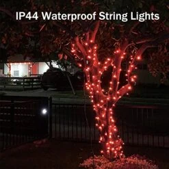 Halloween Outdoor String Lights Decorations - 25m/82ft 220 LEDs 8 Modes Function End-to-End Extendable Plug In Waterproof Fairy Lights For Christmas/Thanksgiving Day/Wedding/Patio/Home/Indoor - Orange 13 Halloween Outdoor String Lights Decorations - 25m/82ft 220 LEDs 8 Modes Function End-to-End Extendable Plug In Waterproof Fairy Lights For Christmas/Thanksgiving Day/Wedding/Patio/Home/Indoor - Orange -Department 56 Shop 51qxebb9dML