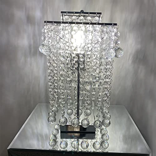 12 Pcs 39FT In Total Crystal Garland, KINJOEK Crystal Clear Glass Bead Garland Chandelier Hanging For Wedding Home DIY Craft Jewelry Party Tree Decoration 4 12 Pcs 39FT In Total Crystal Garland, KINJOEK Crystal Clear Glass Bead Garland Chandelier Hanging For Wedding Home DIY Craft Jewelry Party Tree Decoration - Image 4