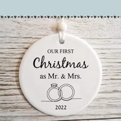Our First Christmas As Mr & Mrs Ornaments 2021 Newly Married Ornament Couples Gifts Wedding Decoration Personalized Bridal Shower Gift… 13 Our First Christmas As Mr & Mrs Ornaments 2021 Newly Married Ornament Couples Gifts Wedding Decoration Personalized Bridal Shower Gift… -Department 56 Shop 51rU4yyyppL. AC
