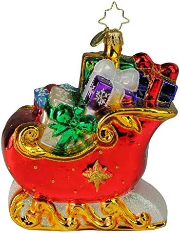 Christopher Radko Hand-Crafted European Glass Christmas Ornaments, Sleigh Full Of Delights! 12 Christopher Radko Hand-Crafted European Glass Christmas Ornaments, Sleigh Full Of Delights! - Image 12