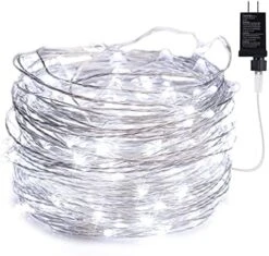 Fairy Lights Plug In 100 Feet 300 Led Waterproof Firefly Lights On Silver Wire UL Adaptor Included Starry String Lights For Wedding Indoor Outdoor Christmas Patio Garden Decoration White 27 Fairy Lights Plug In 100 Feet 300 Led Waterproof Firefly Lights On Silver Wire UL Adaptor Included Starry String Lights For Wedding Indoor Outdoor Christmas Patio Garden Decoration White -Department 56 Shop 51t2GQQ5AWS. AC