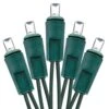 Holiday Essence 60 LED Mini Christmas Lights, Cool White - Professional Grade For Indoor & Outdoor Use - Energy Efficient LED Bulbs With Green Wire - UL Listed -Department 56 Shop 51tfTabGG7L
