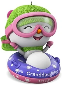 Hallmark Keepsake Christmas Ornament 2018 Year Dated, Granddaughter Snowman 15 Hallmark Keepsake Christmas Ornament 2018 Year Dated, Granddaughter Snowman -Department 56 Shop 51tyxQcgqL. AC