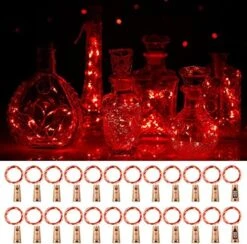 Ariceleo Wine Bottles String Lights, 24 Packs Micro Artificial Cork Copper Wire Starry Fairy Lights, Battery Operated Lights For Bedroom, Parties, Wedding, Decoration(24 Packs 2m/7.2ft Warm White) 26 Ariceleo Wine Bottles String Lights, 24 Packs Micro Artificial Cork Copper Wire Starry Fairy Lights, Battery Operated Lights For Bedroom, Parties, Wedding, Decoration(24 Packs 2m/7.2ft Warm White) -Department 56 Shop 51uBvcFKhlL. AC