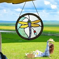 Clips For Christmas Garland Window Hanger Home Hanger Double Sided Printing Staircase Decorations (A, One Size) -Department 56 Shop 51uqgGo58BL