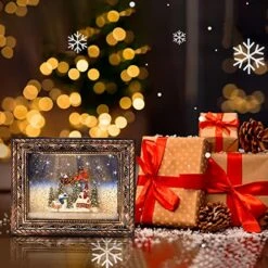KPCB Photo Snow Globe Picture Frame, Christmas Picture Frame With Snowflake -Department 56 Shop 51uwjwTIQ5L