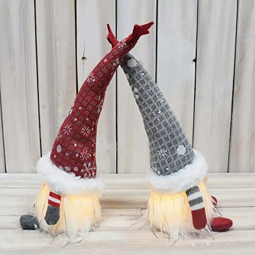 GENERIC Indoor Christmas Decorations, Christmas Gnomes Plush LED Lighting, Christmas Gnomes, Santa, Lighted Thanksgiving Decorations, Light Up Elf Holiday Present, Battery Operated Winter Tabletop Decoration 2 GENERIC Indoor Christmas Decorations, Christmas Gnomes Plush LED Lighting, Christmas Gnomes, Santa, Lighted Thanksgiving Decorations, Light Up Elf Holiday Present, Battery Operated Winter Tabletop Decoration - Image 2