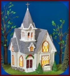 Department 56 Meadowbrook Church ~The Original Snow Village