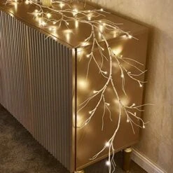 Fudios Lighted Halloween Garland With 120 Orange And Purple LED Fairy Lights For Mantle, Halloween Black Garland With Lights 8 Functios Battery Operated 6FT Indoor Outdoor Home Wall Decoration -Department 56 Shop 51vt5WxJ5jL. AC